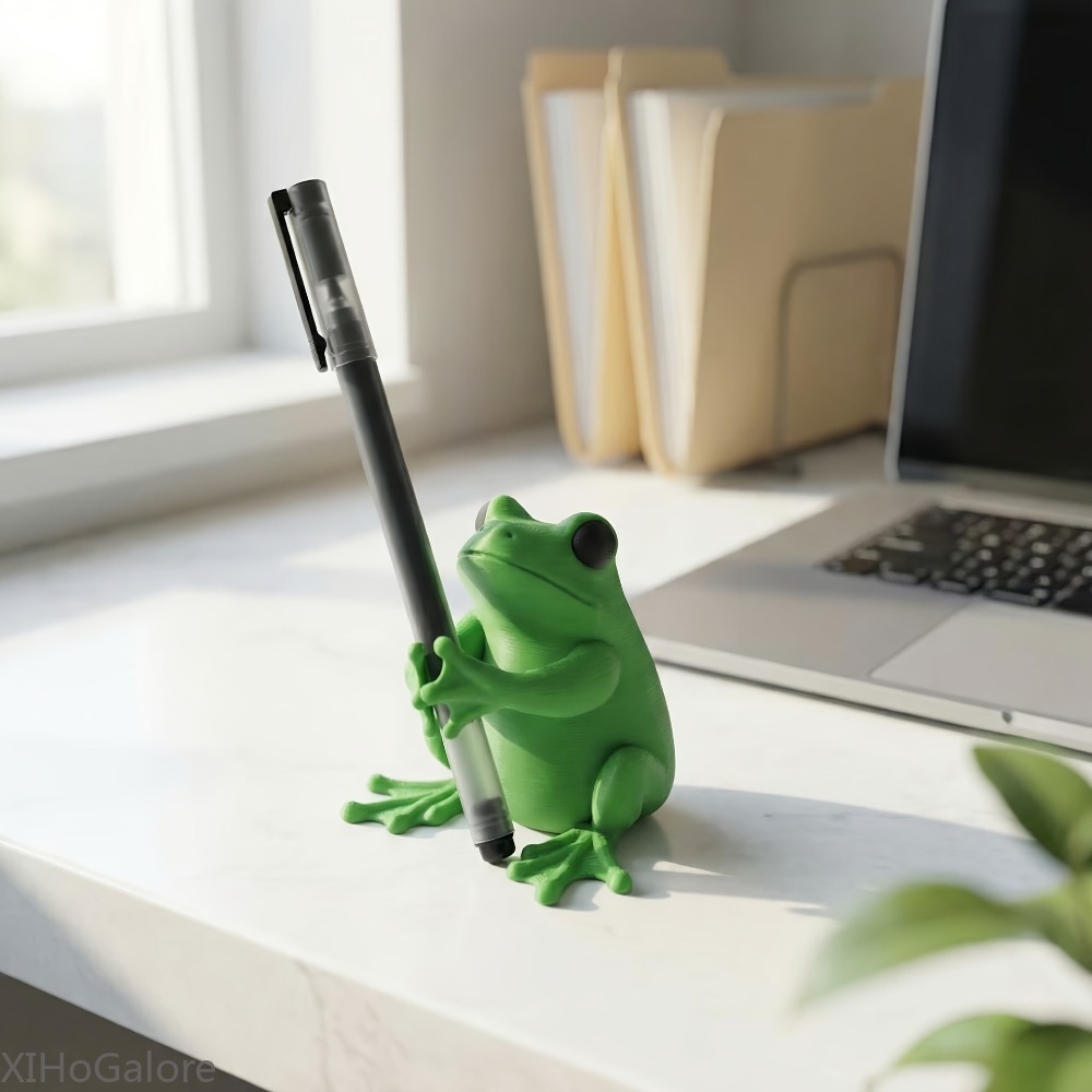 Home Office Pro - 2026 Nieuwe 3D Geprinte Kikker Ornament