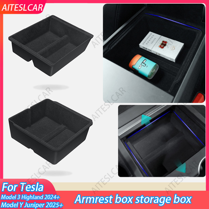 File Cabinet Drawer - Centrale opbergbox voor Tesla Model 3/Y+