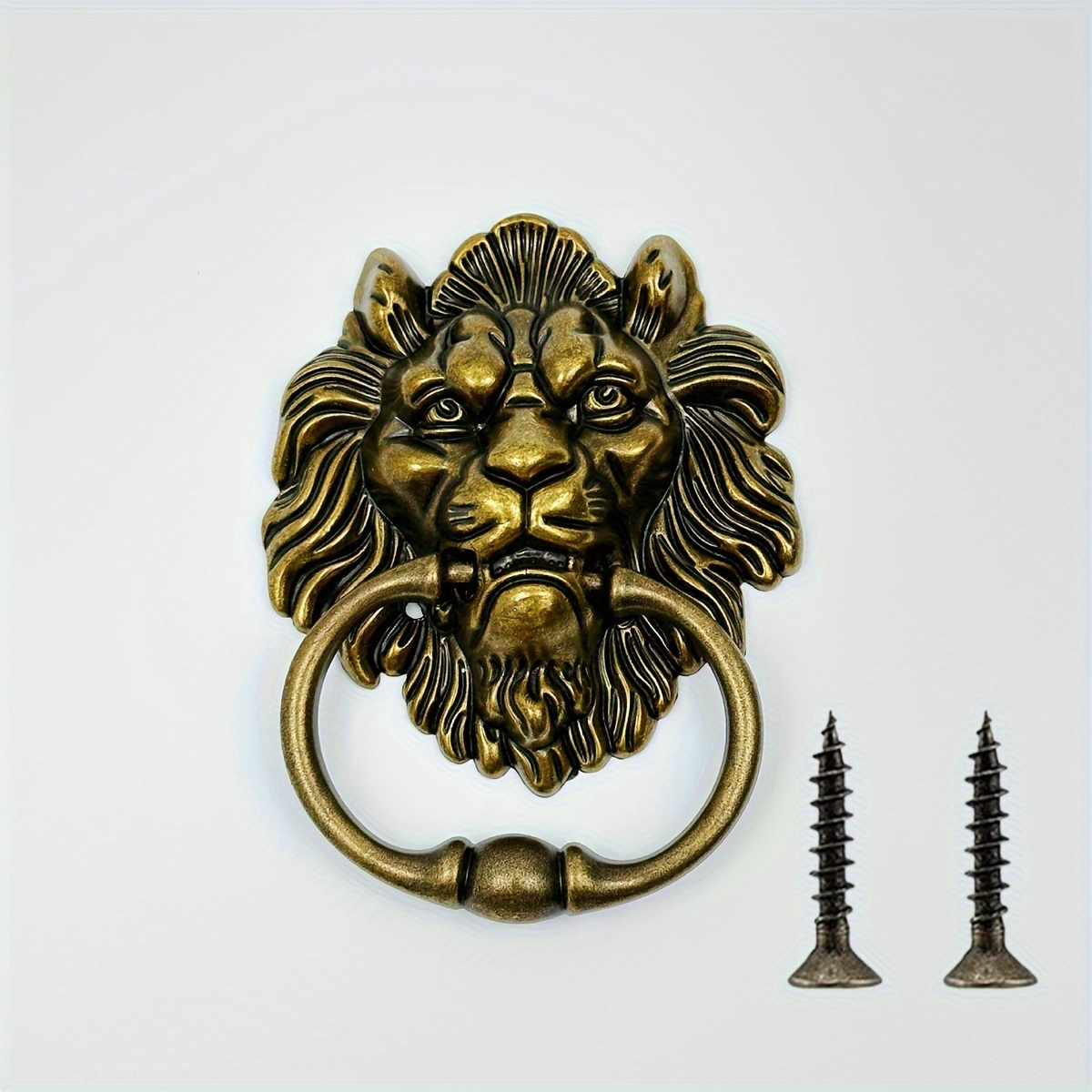 Home Office Immigration - Elegante 6,3 inch antieke bronzen deurklopper