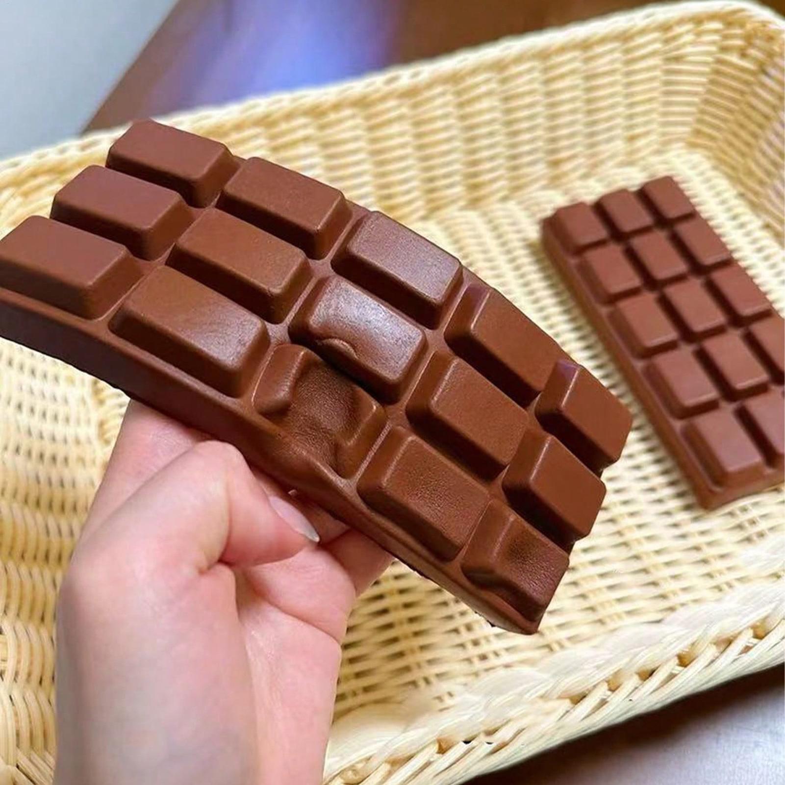 Home Office Simulator - Gesimuleerd chocolade-knijpspeeltje Zachte siliconen Slow Rebound