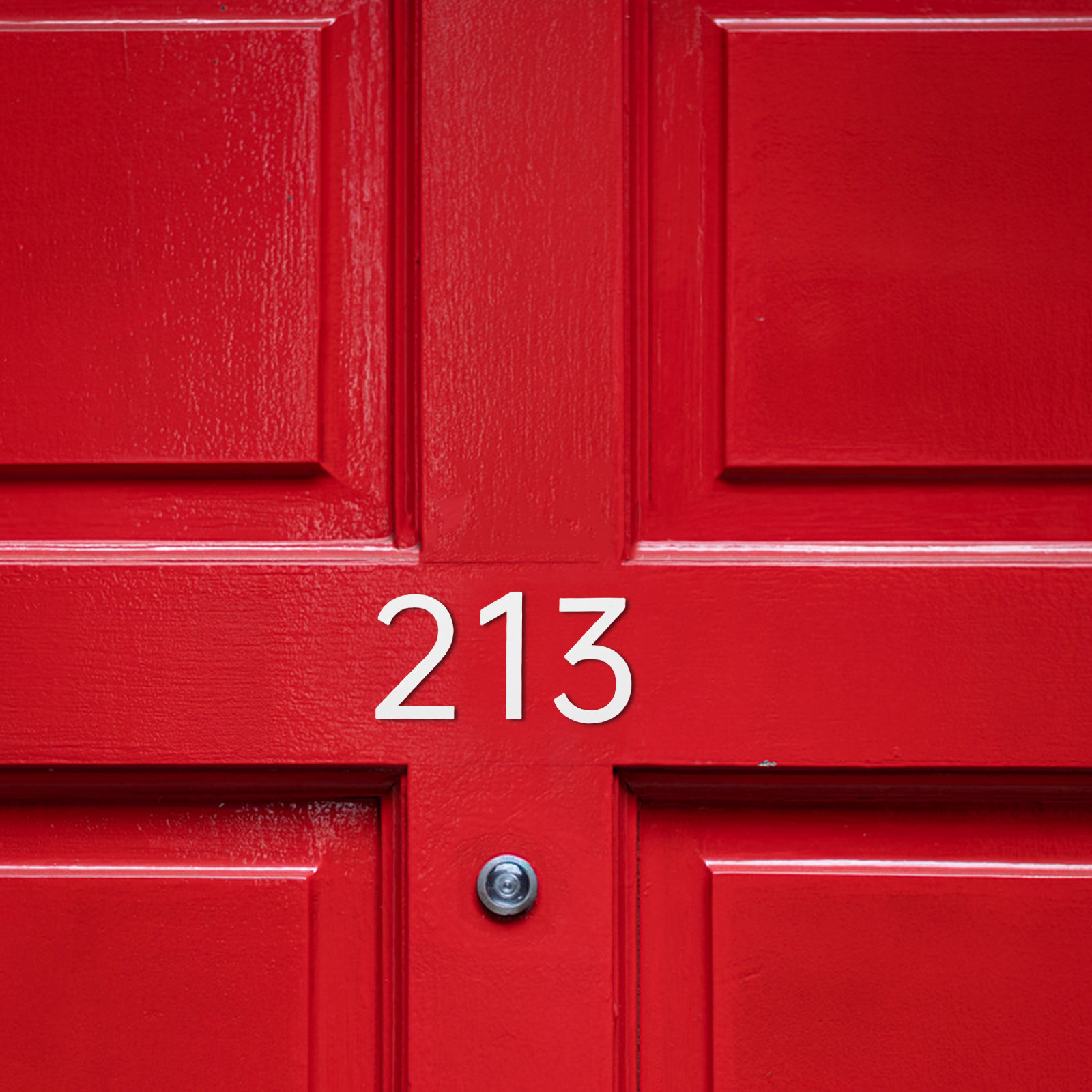 Address Home Office - 10 stuks creatieve 3D-nummerlabels van acryl,