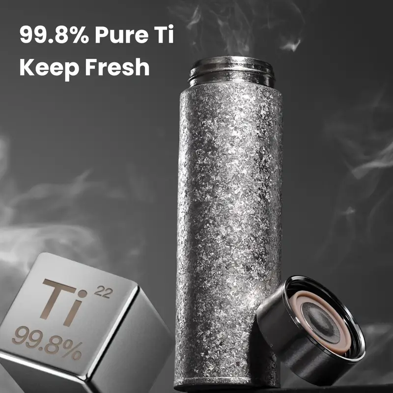 Home Office Hours - 500 ml puur titanium thermische mok