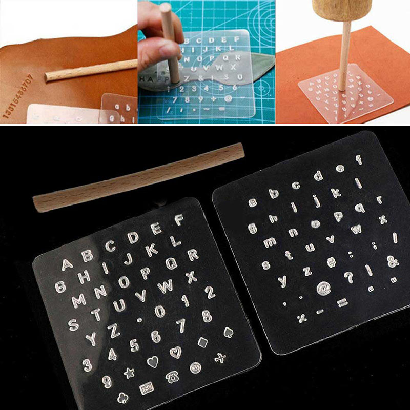 Letter Tray Desk - 3 Delige Set Craft Leer Stempelen