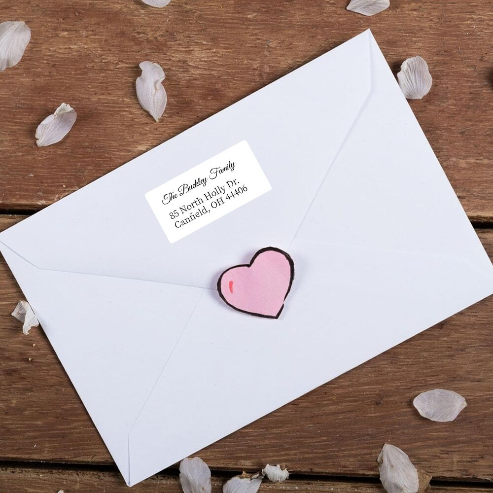 Aangepaste witte gepersonalise - Address Home Office recensie en prijs