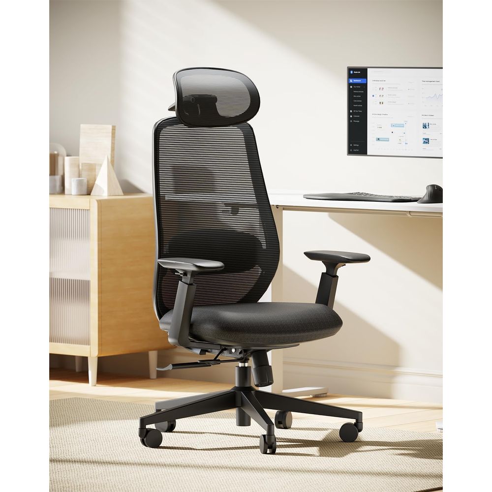 Ergonomische bureaustoel met h - Home Office Hours recensie en prijs