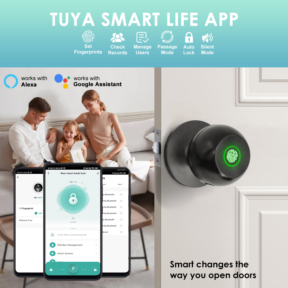 Tuya elektronisch deurslot Sli - Home Office Immigration recensie en prijs