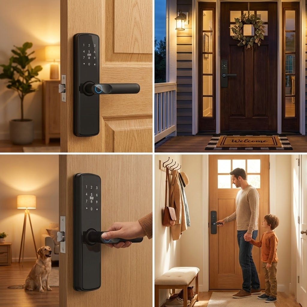 TUYA Smart WIFI Vingerafdrukde - Home Office Immigration recensie en prijs