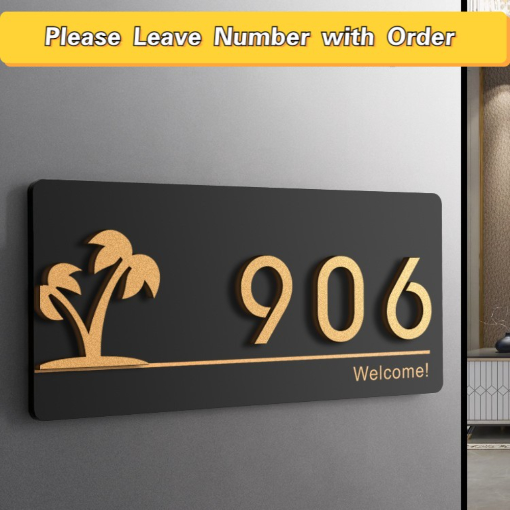 Acryl Moderne Deurplaten Winke - Address Home Office recensie en prijs