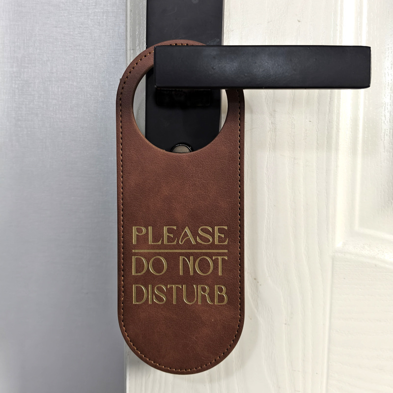 Hotel Do Not Disturb-bordje PU - Home Office Immigration recensie en prijs
