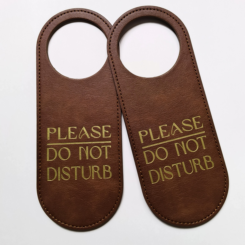 Hotel Do Not Disturb-bordje PU - Home Office Immigration recensie en prijs