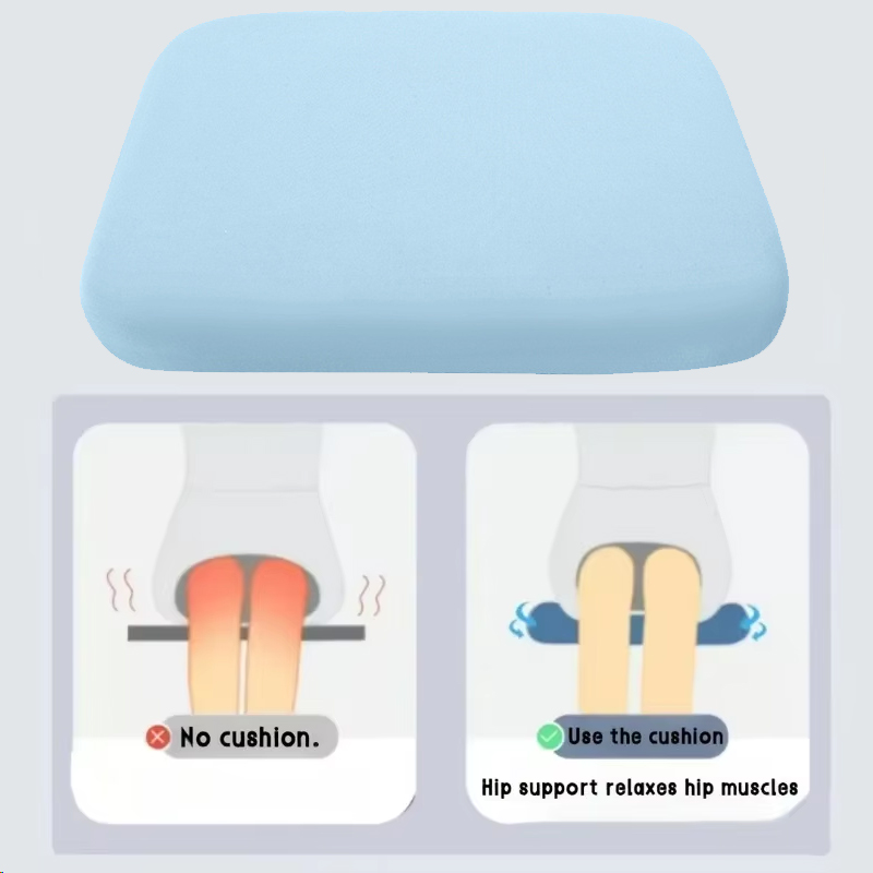 4 stuks traagschuim zitkussen  - Home Office Hours recensie en prijs