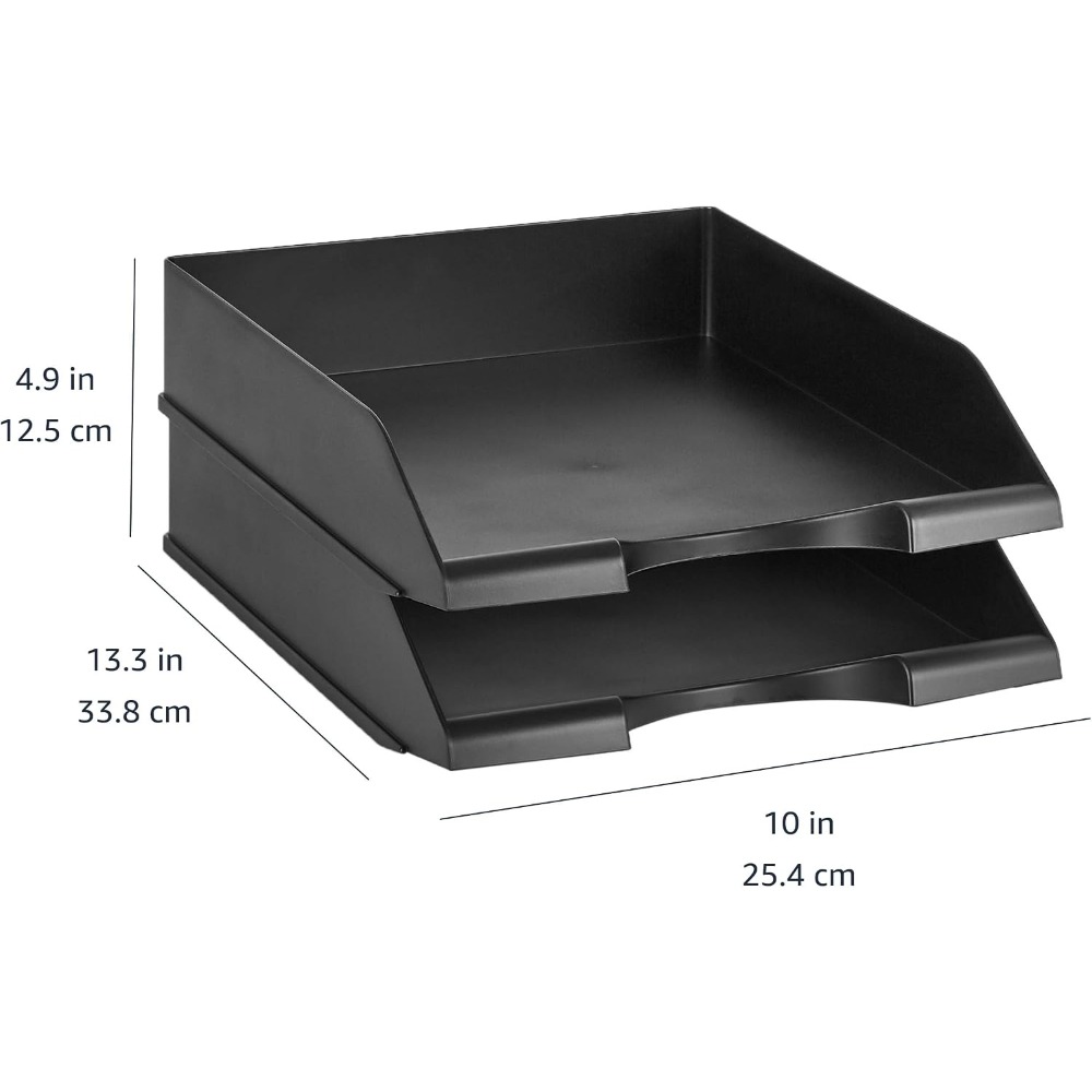 Stapelbare bureau-organizer, 2 - Letter Tray Desk recensie en prijs